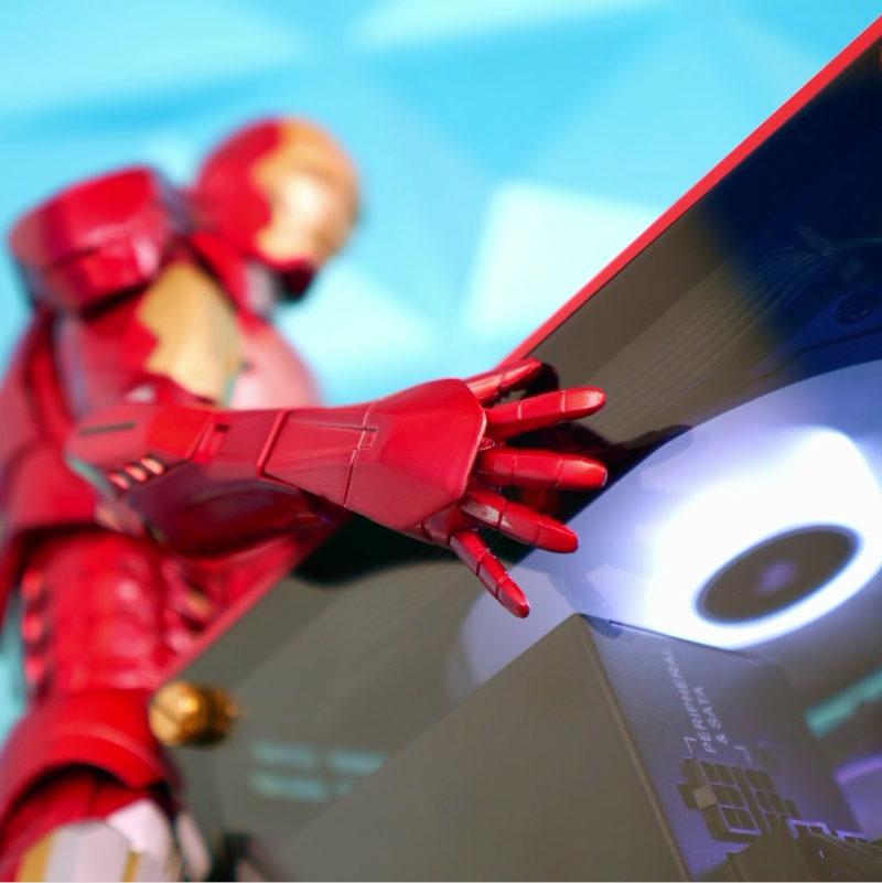 Iron Man Themed PC Build Log